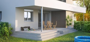 Terrassenansicht