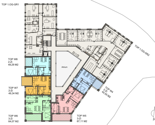 47_Weiler_Dorfmitte_Übersichtplan_1OG