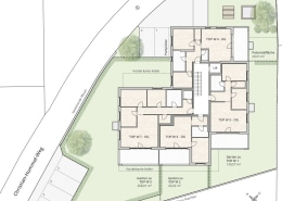 Lageplan 1. Obergeschoss
