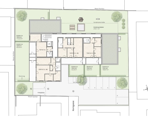 Lageplan Dachgeschoss