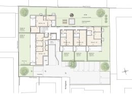 Lageplan Erdgeschoss