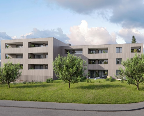 Ansicht von Süden