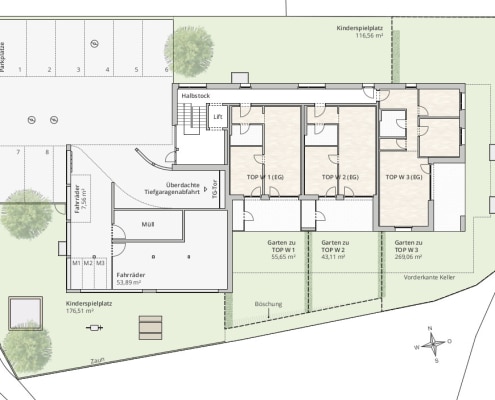 Lageplan EG