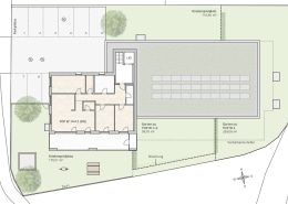 Lageplan Variante DG
